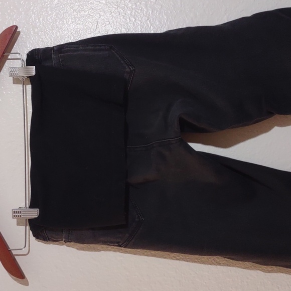 USED MATERNITY JEANS NO BRAND NAME WAIST 88%NYLON 12% SPANDEX SHELL 79% COTTON - Picture 4 of 7